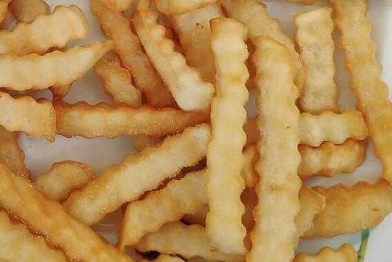 air fryer crinkle fries