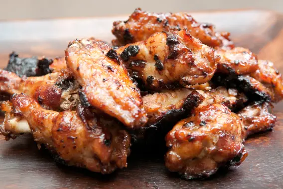 The Best Air Fryer Honey BBQ Chicken Wings Recipe