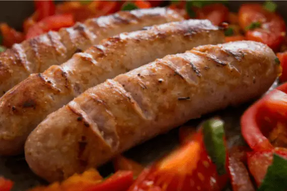 Frozen Italian Sausage in Air Fryer [Johnsonville]