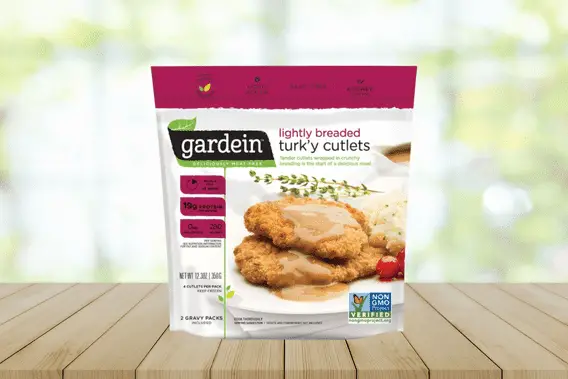 How to cook Gardein lightly breaded turk'y cutlets in an air fryer
