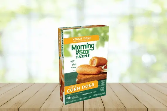How to air fry Morningstar Farms veggie corn dogs