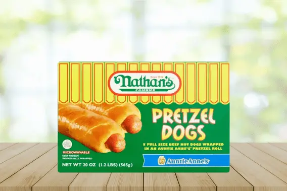 How to cook Nathan's pretzel dogs in an air fryer