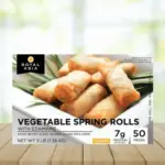 How to cook Royal Asia vegetable spring rolls in air fryer