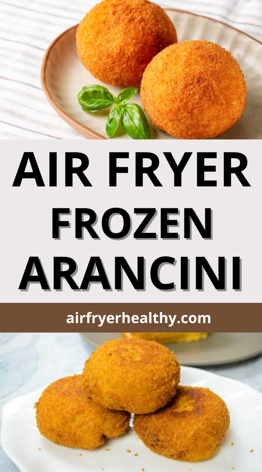 Frozen Arancini in Air Fryer