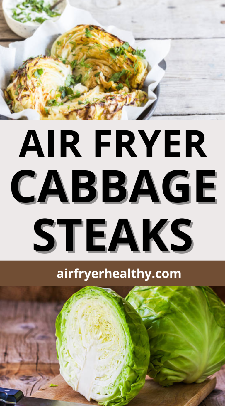 Air Fryer Cabbage Steaks